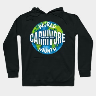 World Carnivore Month January 2024 Hoodie